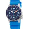 Montre Citizen Promaster Dive pour homme avec bracelet en polyuréthane et cadran bleu Eco-Drive EO2028-06L 200M