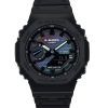 Montre analogique numérique Casio G-Shock pour homme avec bracelet en résine biosourcée, cadran multicolore, quartz, GA-2100RW-1