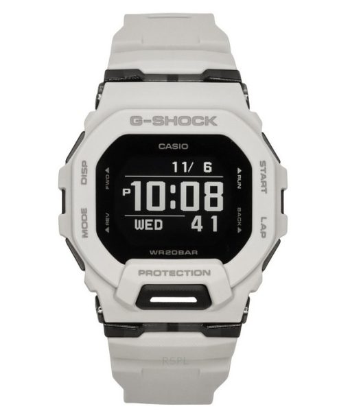 Montre Casio G-Shock G-Squad Digital Smartphone Link Bracelet en résine Quartz GBD-200UU-9 200M pour homme