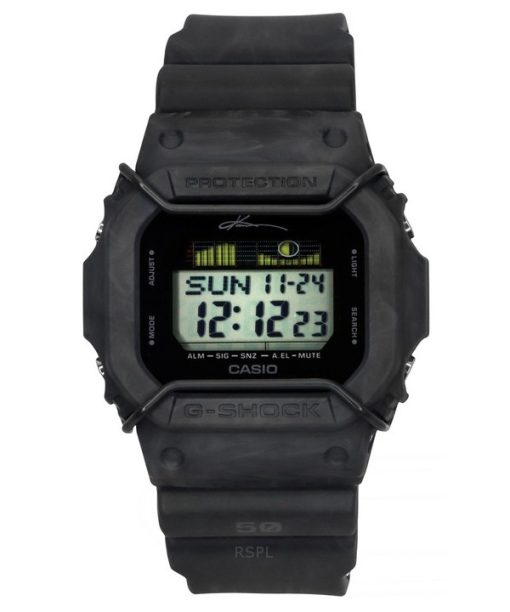 Montre Casio G-Shock Digital pour homme, troisième signature à quartz GLX-5600KB-1 200M du surfeur professionnel international K