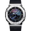 Montre analogique numérique Casio G-Shock Rainbow Brick Wall à quartz avec cadran multicolore GM-2100RW-1A 200M pour homme