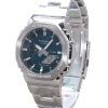 Montre Casio G-Shock G-Steel analogique numérique à quartz avec cadran bleu GM-2110D-2B 200M pour homme