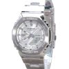 Montre Casio G-Shock G-Steel analogique numérique à quartz avec cadran argenté GM-2110D-7A 200M pour homme