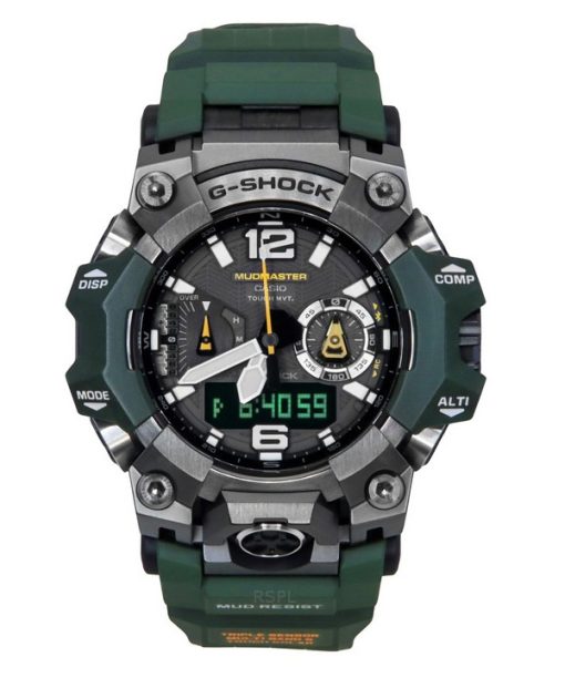 Montre Casio G-Shock Master Of G-Land Mudmaster Analogique Numérique Smartphone Link Cadran Noir Solaire GWG-B1000-3A 200M Homme