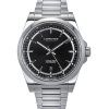 Montre Homme Longines Conquest Acier Inoxydable Sunray Cadran Noir Automatique L3.830.4.52.6 100M