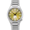 Montre homme Citizen Tsuyosa SmToute Second en acier inoxydable avec cadran vert texturé automatique NK5010-51X