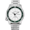 Montre de plongée automatique Citizen Promaster Marine Limited Edition avec cadran blanc NY0168-64A 200 m pour homme avec bracel