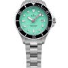 Montre femme Ratio FreeDiver Sapphire en acier inoxydable avec cadran vert et quartz RTFL805 200M