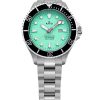 Montre femme Ratio FreeDiver Sapphire en acier inoxydable avec cadran vert automatique RTFL835 200M