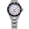 Montre femme Ratio FreeDiver en acier inoxydable saphir avec cadran en nacre blanche automatique RTFL841 200M