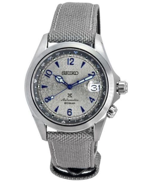 Montre pour homme Seiko Prospex Alpinist European Rock Face en édition limitée SPB355J1 200M avec bracelet supplémentaire