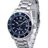 Montre de plongée automatique Seiko Prospex en acier inoxydable avec cadran bleu SPB451J1 300M pour homme