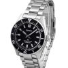 Montre de plongée automatique Seiko Prospex en acier inoxydable avec cadran noir SPB453J1 300M pour homme