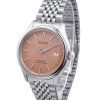 Montre Seiko Presage Classic Araigaki en acier inoxydable avec cadran orange automatique SPB467J1 100M pour homme