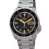 Montre homme Seiko 5 Sports SKX Series en acier inoxydable avec cadran noir Sunray SRPK99K1 automatique 100M