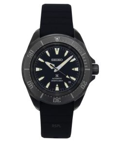 Montre de plongée automatique Seiko Prospex Sea Samurai Shog-urai avec bracelet en silicone et cadran noir SRPL15K1 200 m pour h