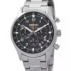 Montre Seiko Discover More Sport Chronographe Acier Inoxydable Cadran Noir Quartz SSB447P1 100M Homme