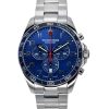 Montre chronographe Victorinox FieldForce Classic en acier inoxydable avec cadran bleu et quartz 241901 100M pour homme