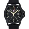 Montre homme Luminox Atacama Field avec bracelet en caoutchouc et cadran noir, quartz XL.1970.SET 100M, avec bracelet supplément