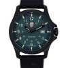 Montre Homme Luminox Atacama Field Bracelet Caoutchouc Cadran Vert Quartz XL.1977 100M