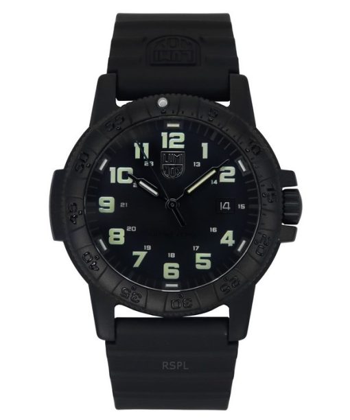 Montre Homme Luminox Leatherback Sea Turtle Giant Bracelet PU Cadran Noir Quartz XS.0330 100M