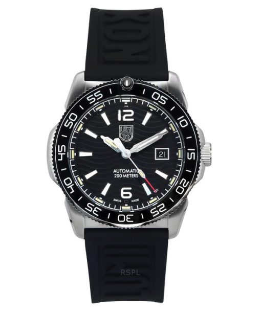 Montre homme Luminox Pacific Diver avec bracelet en caoutchouc et cadran noir XS.3101 200M