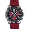 Montre homme Luminox Pacific Diver Chronograph bracelet en caoutchouc cadran noir quartz XS.3155.1.SET 200M