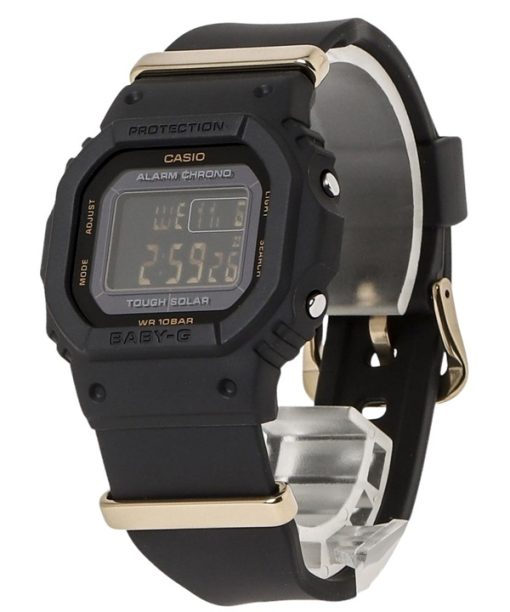 Montre numérique Casio Baby-G 50e anniversaire pour femme avec bracelet en résine biosourcée Tough Solar BGD-S565ZE-1 100 m