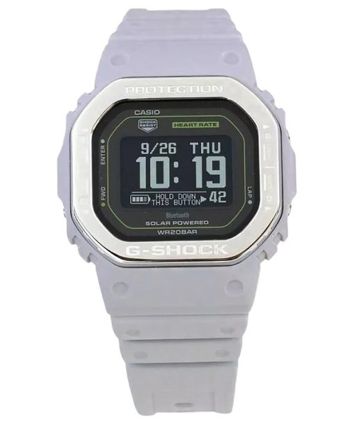 Montre Casio G-shock Move Digital Smartphone Link Bracelet en résine biosourcée Solar DW-H5600MB-8A9 200M pour homme