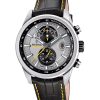 Montre chronographe Festina Timeless pour homme avec bracelet en cuir et cadran gris F20695-4 100M