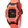 Montre Casio G-Shock Digital Smartphone Link Bracelet en résine orange biosourcée Quartz GD-B500FL-4 200M pour homme