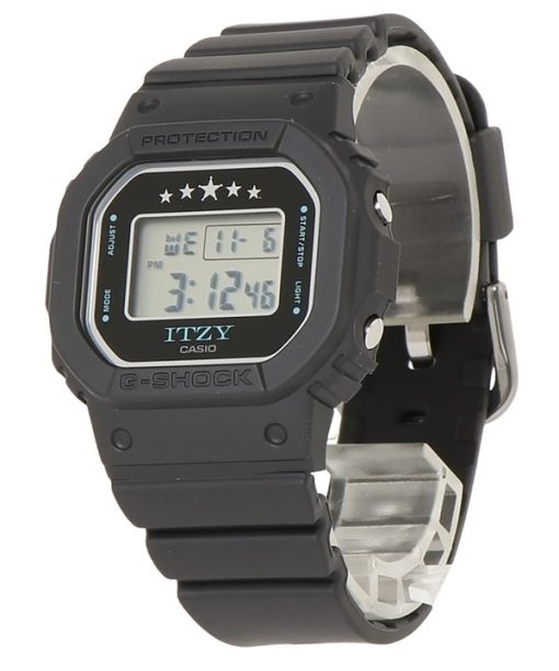 Montre numérique Casio G-Shock ITZY Collaboration pour femme avec bracelet en résine biosourcée GMD-S5610IT-1 200M