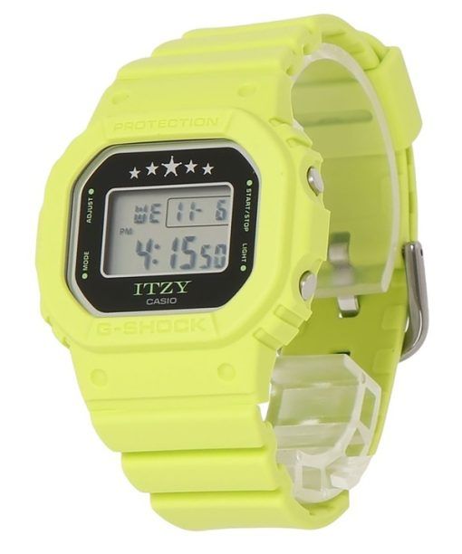 Montre Casio G-Shock ITZY Collaboration Digital Green Bio-Based Resin Strap Quartz GMD-S5610IT-3 200M pour femme