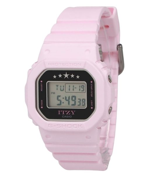 Montre Casio G-Shock ITZY Collaboration Digital Rose Bracelet en résine biosourcée Quartz GMD-S5610IT-4B 200M pour femme