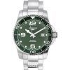 Montre Longines HydroConquest Matt Green avec cadran Super-LumiNova Automatic Diver',s L3.781.4.06.6 300M pour homme