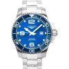 Montre Longines HydroConquest Sunray Blue avec cadran Super-LumiNova Automatic Diver',s L3.782.4.96.6 300M pour homme