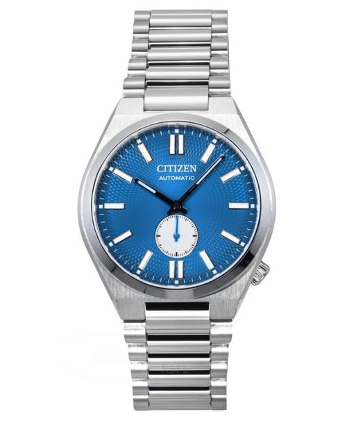 Montre homme Citizen Tsuyosa Small Second en acier inoxydable avec cadran bleu automatique NK5010-51L