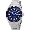 Montre de plongée automatique Citizen Promaster en acier inoxydable avec cadran bleu NY0129-58L 200 m pour homme