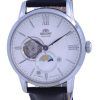 Montre automatique pour homme Orient Classic Sun And Moon Open Heart RA-AS0011S10B RA-AS0011S30B