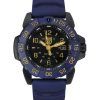 Montre de plongée à quartz Luminox Navy SEAL Foundation Back To The Blue avec cadran noir XS.3255.CB.NSF 200M pour homme