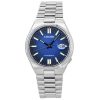 Montre homme Citizen Tsuyosa en acier inoxydable avec cadran bleu automatique NJ0151-88L remise à neuf