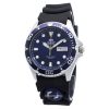 Montre homme Orient Ray II bracelet en caoutchouc cadran bleu automatique FAA02008D9 200M remise à neuf