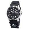 Montre homme Orient Ray II bracelet en caoutchouc cadran noir automatique FAA02007B9 200M reconditionnée