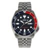 Montre de plongée automatique Seiko Jubilee en acier inoxydable avec cadran bleu foncé SKX009K2 200M pour homme remise à neuf